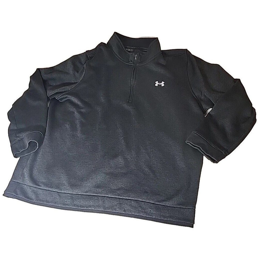 UNDER‎ ARMOUR Golf Mens Long Sleeve COLD GEAR Fleece 1/4 Zip Size 3XL MSRP $79